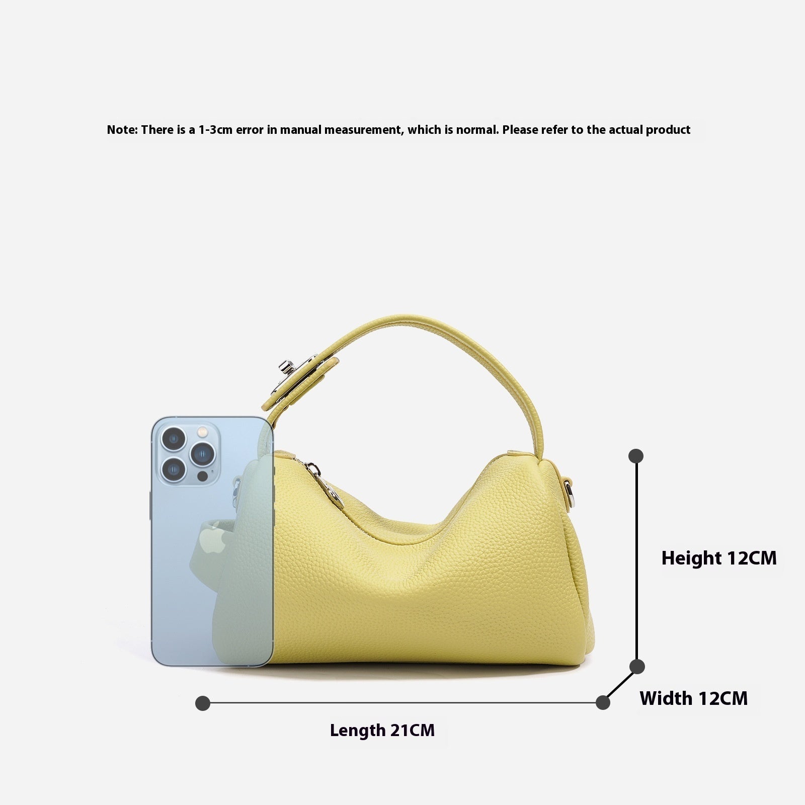 Soft Leather Large Capacity Women's Shoulder Messenger Bag