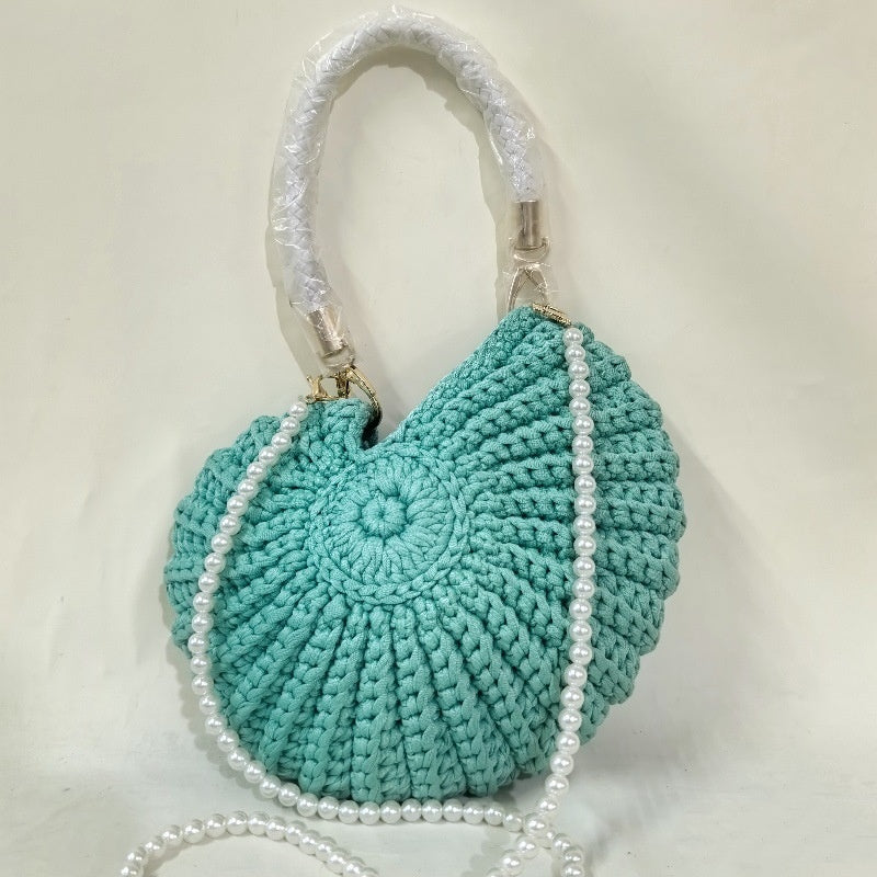 New Handmade Woven Pearl Chain Candy Color Fashion