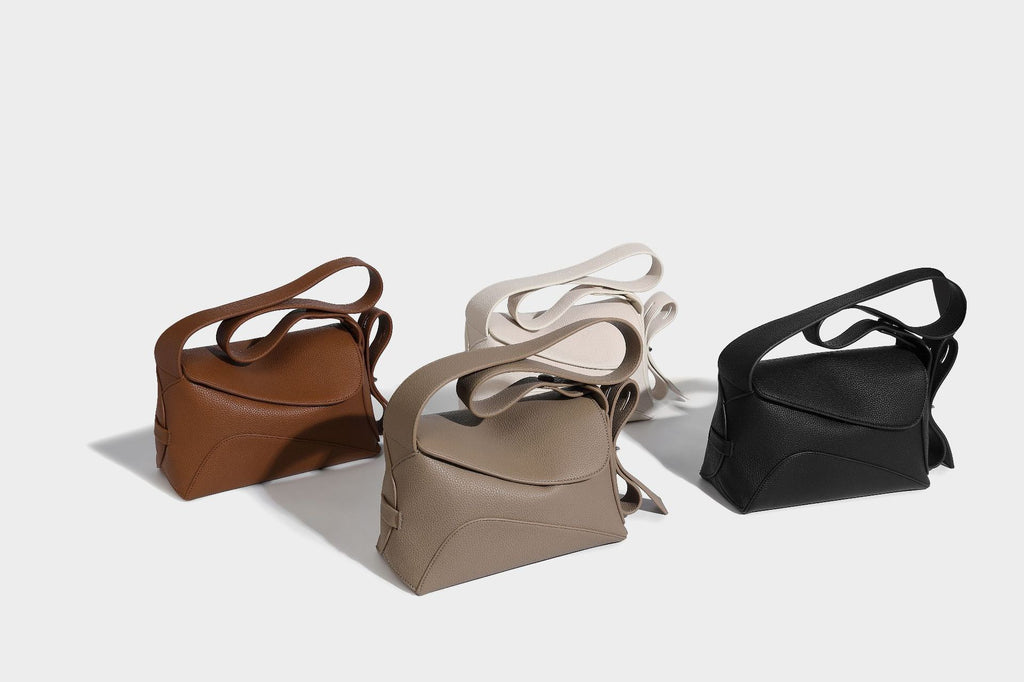 All-match Solid Color Commute Crossbody Women's Bag