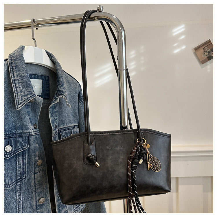 Autumn And Winter Commuter Shoulder Tote Bag