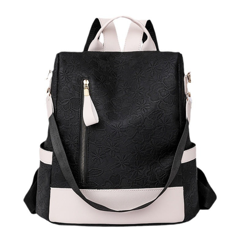 Women's Casual Backpack With Soft Texture