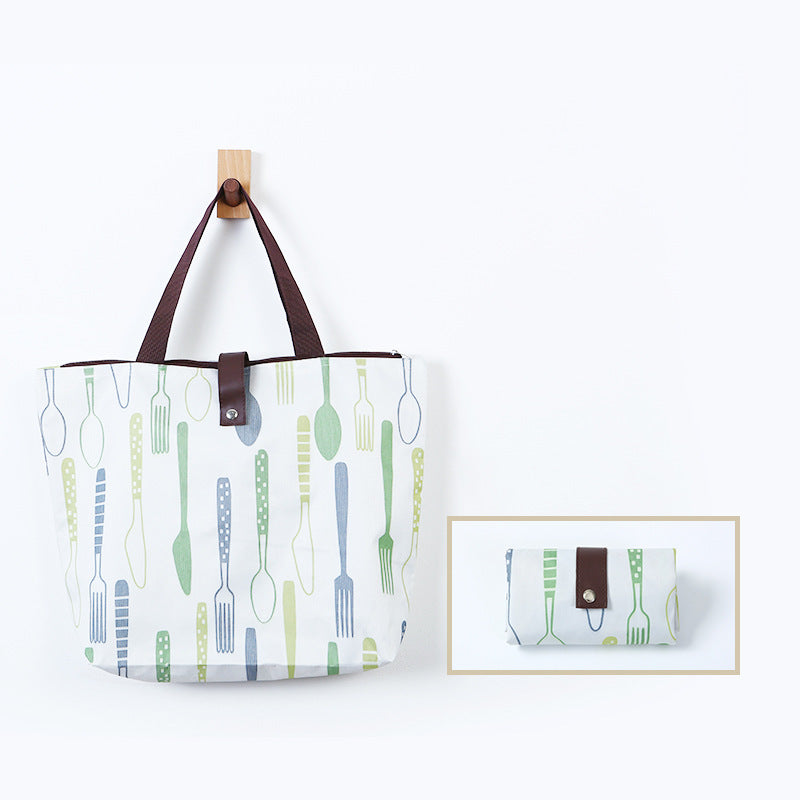 Fashion Hand-carrying Oxford Cloth Shopping Bag