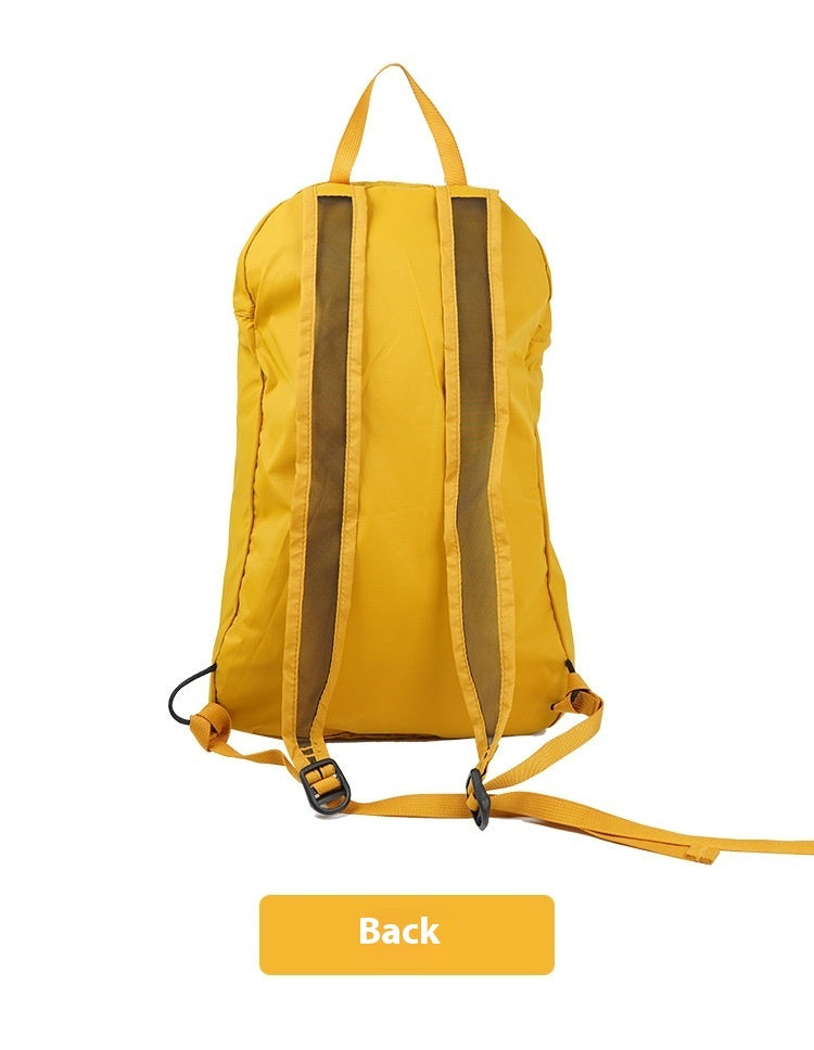 15L Small Sports Bag Women's Foldable Storage Backpack