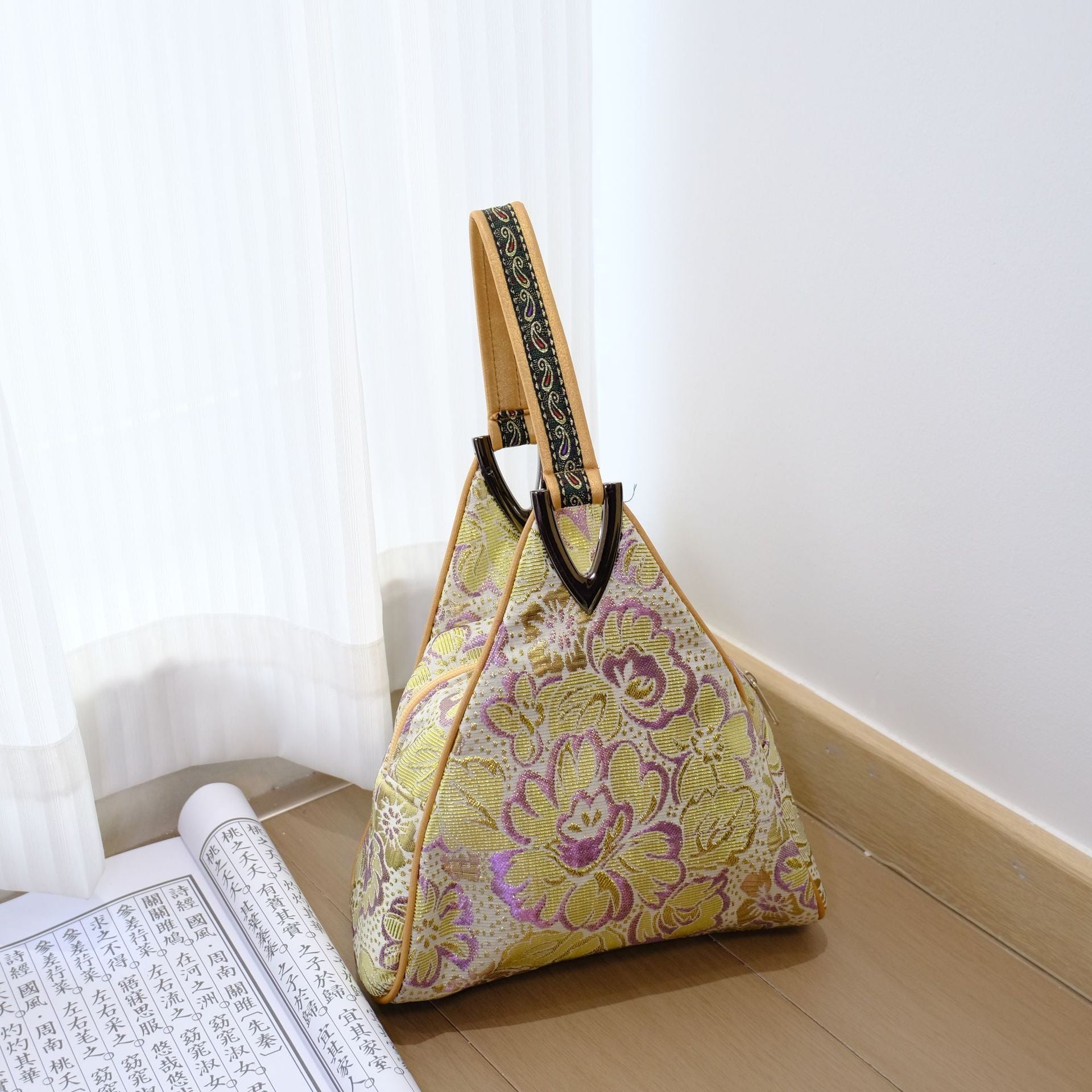 Yunjin Cheongsam Hand Bag Mobile Phone Brocade