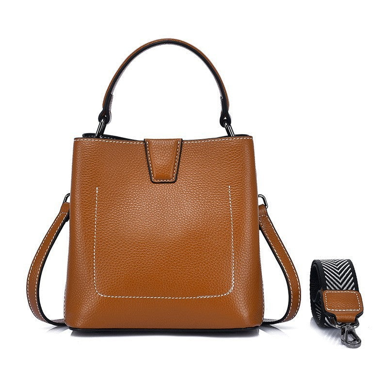 Fashionable Stylish Bucket Bag Shoulder Crossbody Bag Women's Bag Broadband