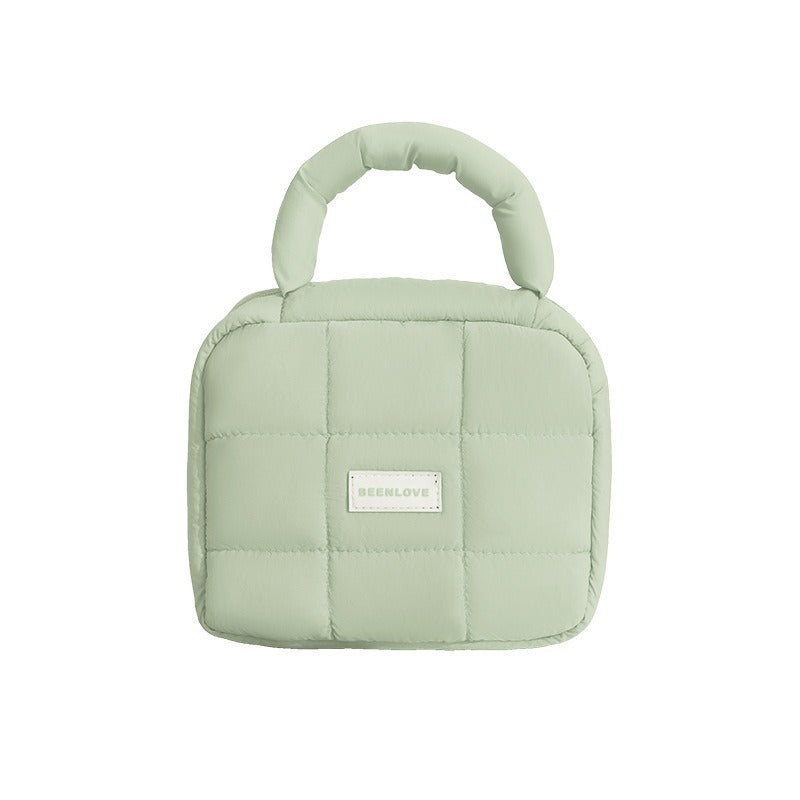 Women's Fashion New Puff Square Storage Bag