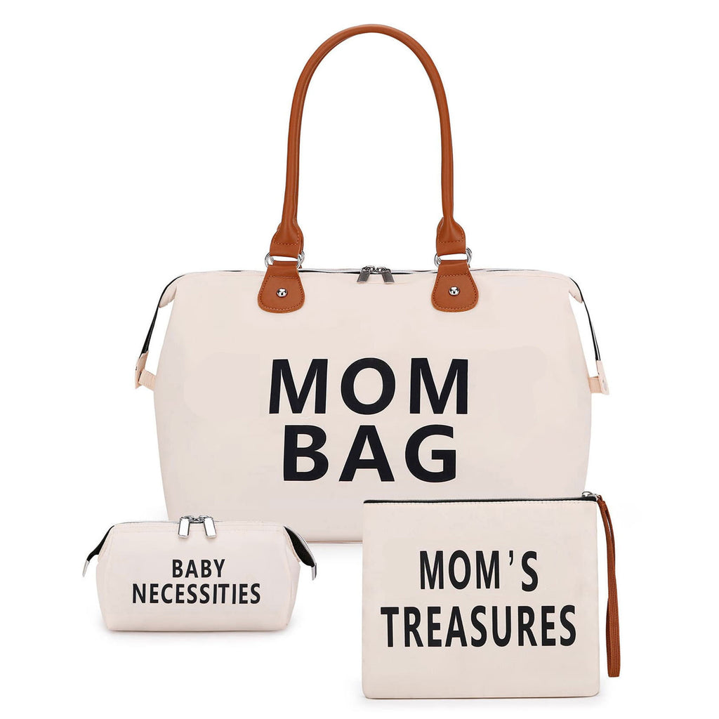 Multifunctional Large Capacity Waterproof And Hard-wearing Baby Diaper Bag Suit