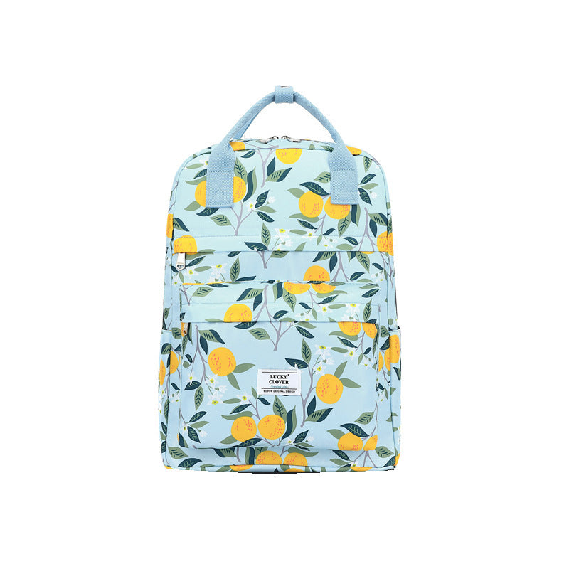 Versatile And Portable Waterproof Printed Backpack That Can Be Used To Carry Luggage