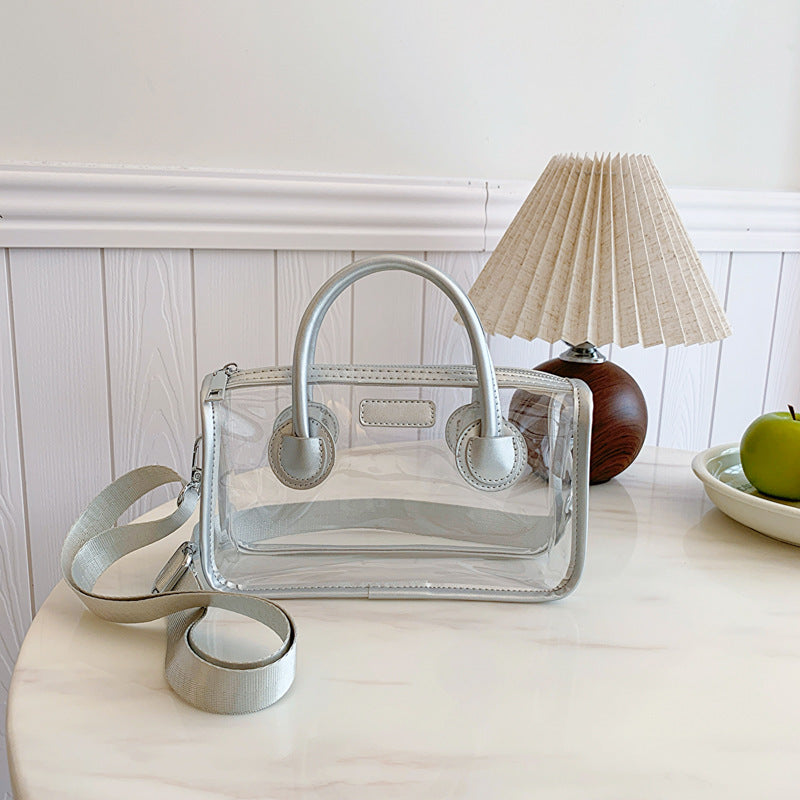 Transparent Shoulder Large Capacity Fashion Underarm Bag