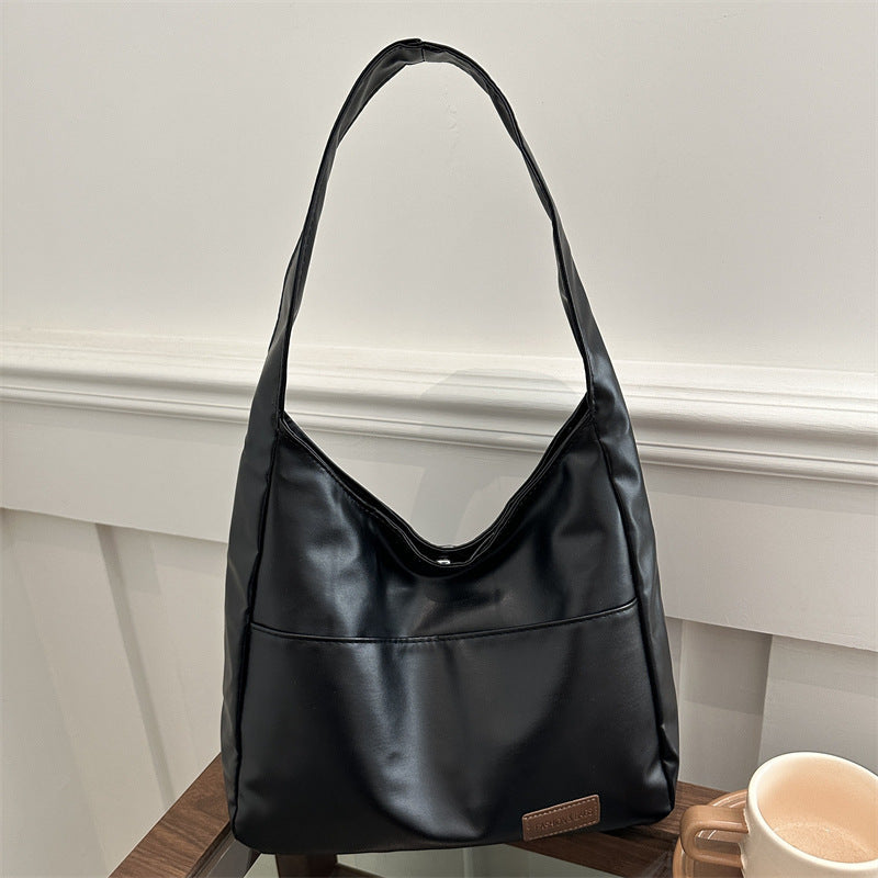 Retro Tote Bag Women's Large Capacity Korean Style