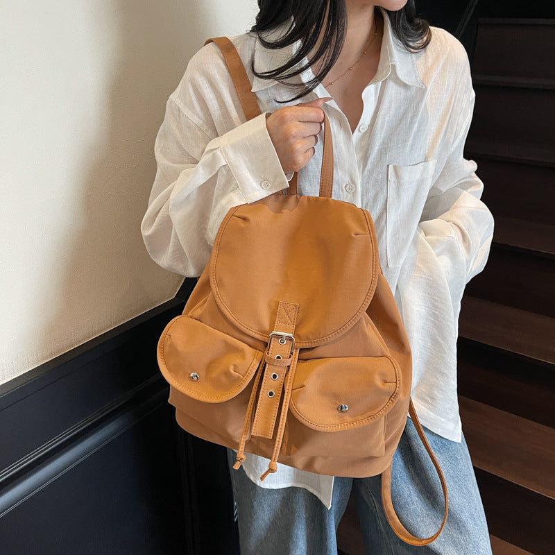 Simple Commute All-match Women's Large Capacity Schoolbag