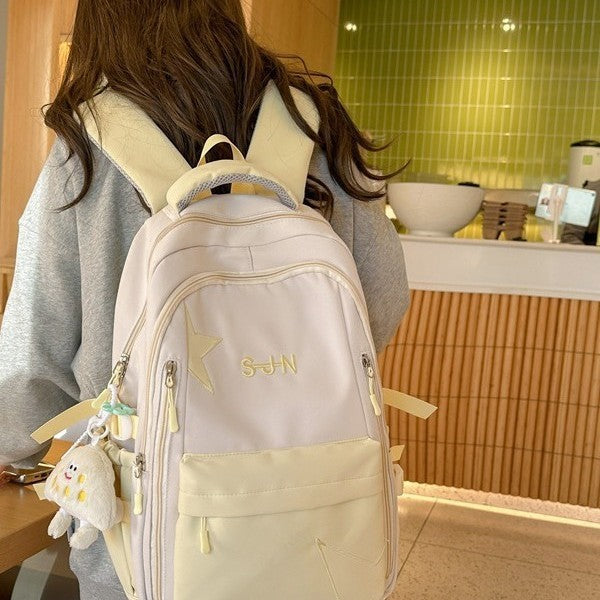 Mori Style Large Capacity Korean College Simple Fashion All-match Backpack