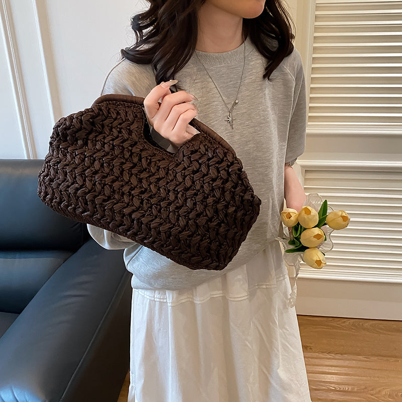 Women's Fashion Personality Trendy Clutch Shell Bag