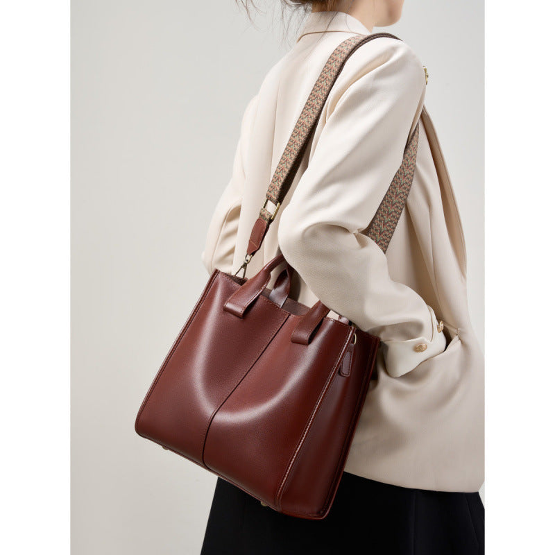 Women's Tote Large-capacity Bucket Shoulder Messenger Bag