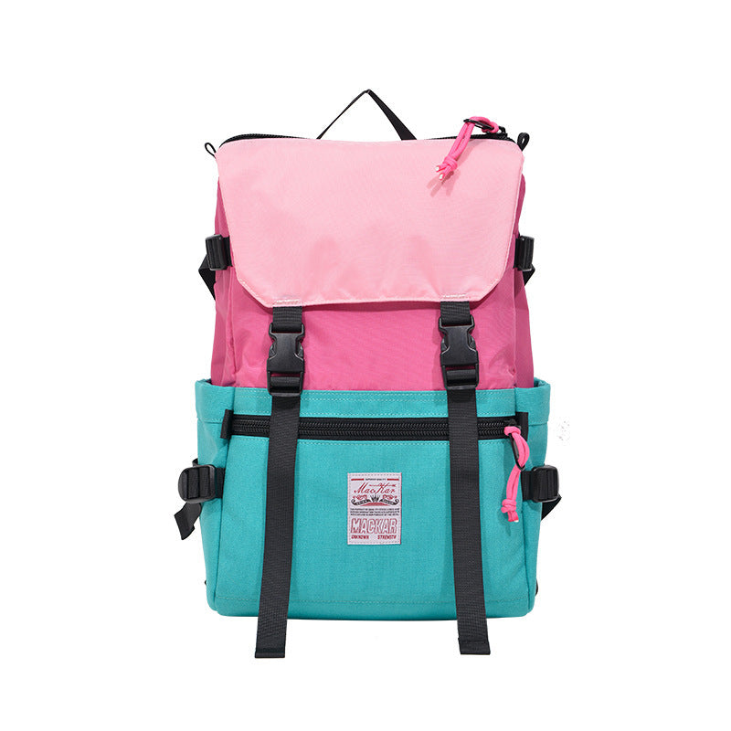 Waterproof Flip Girls' Large Capacity 16-inch Computer Bag