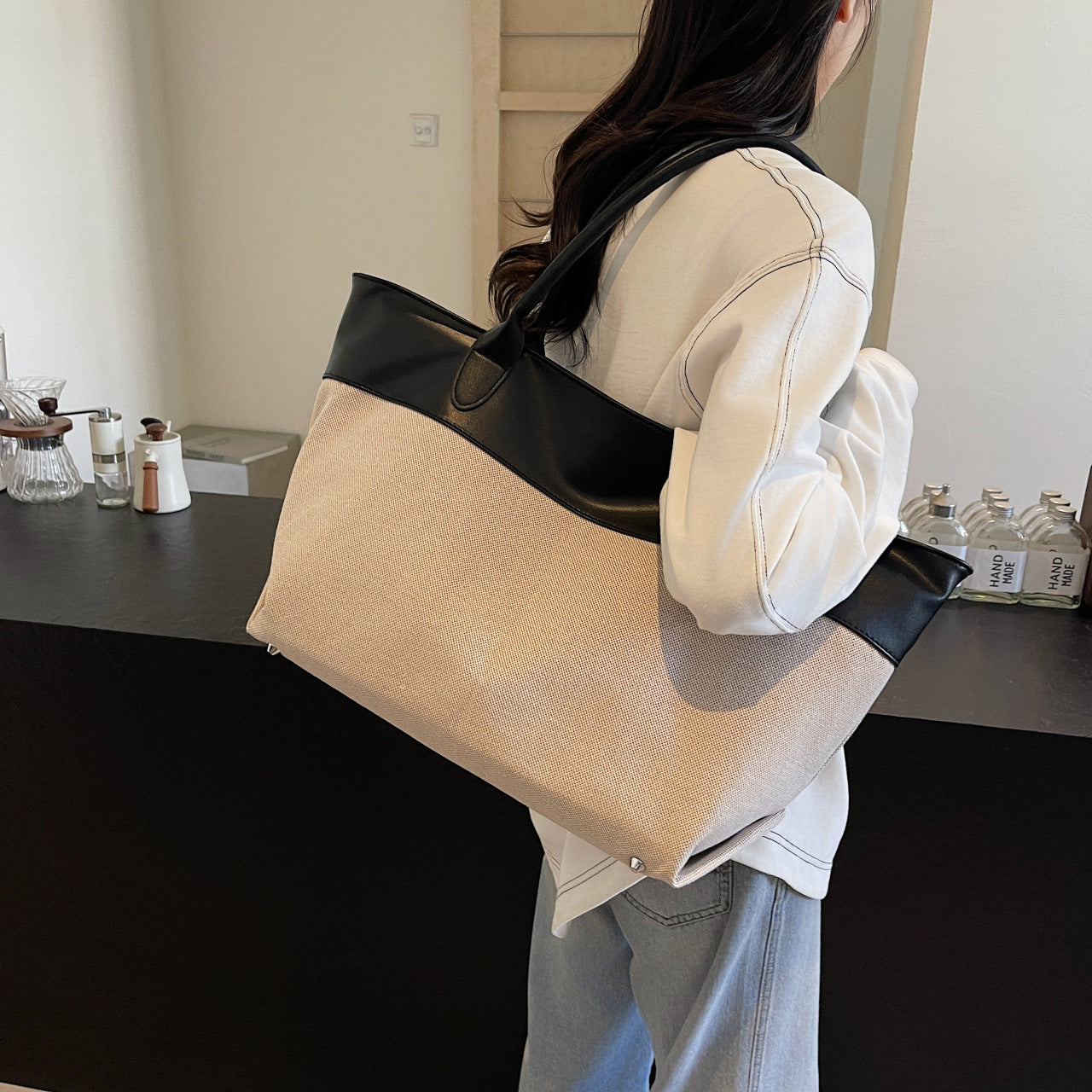 One-shoulder Travel Bag Large Capacity Seaside