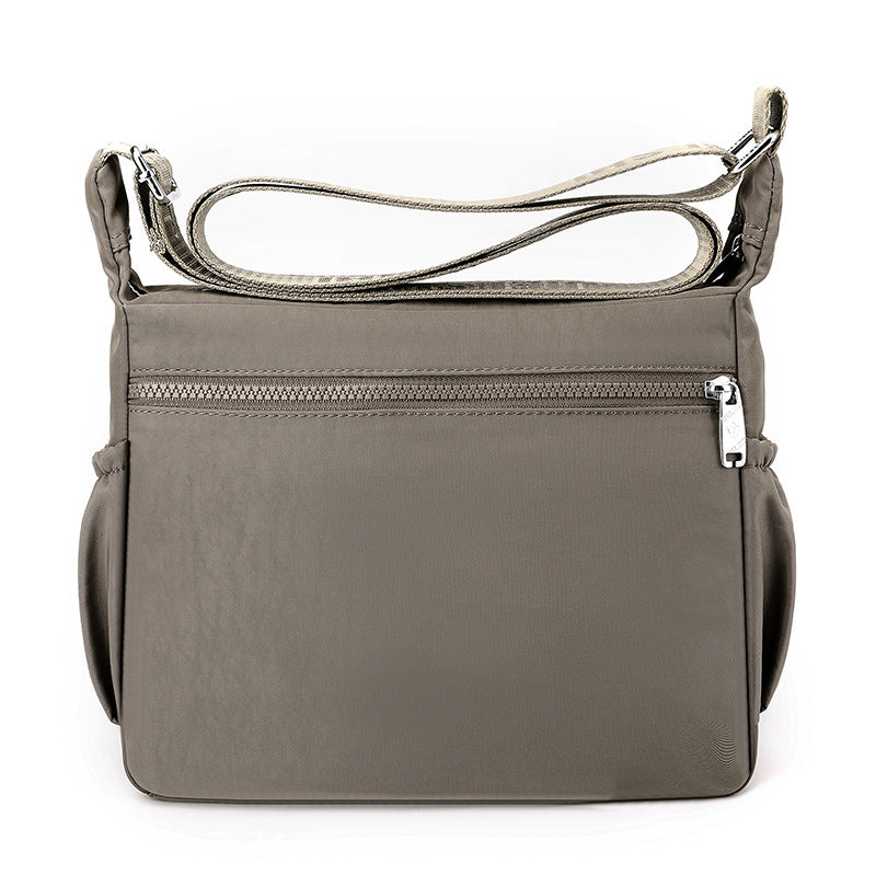 Trendy Women's Shoulder Lightweight Waterproof Nylon Cloth Bag
