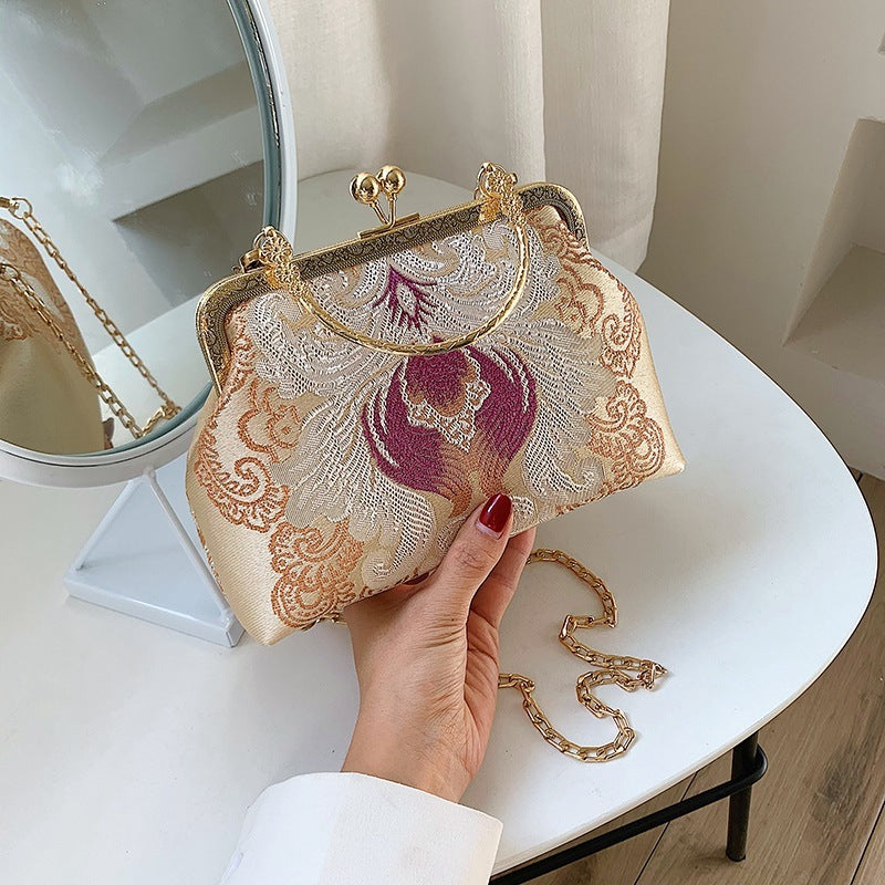 Chinese Style Embroidery Cheongsam Bags Women's Handbag
