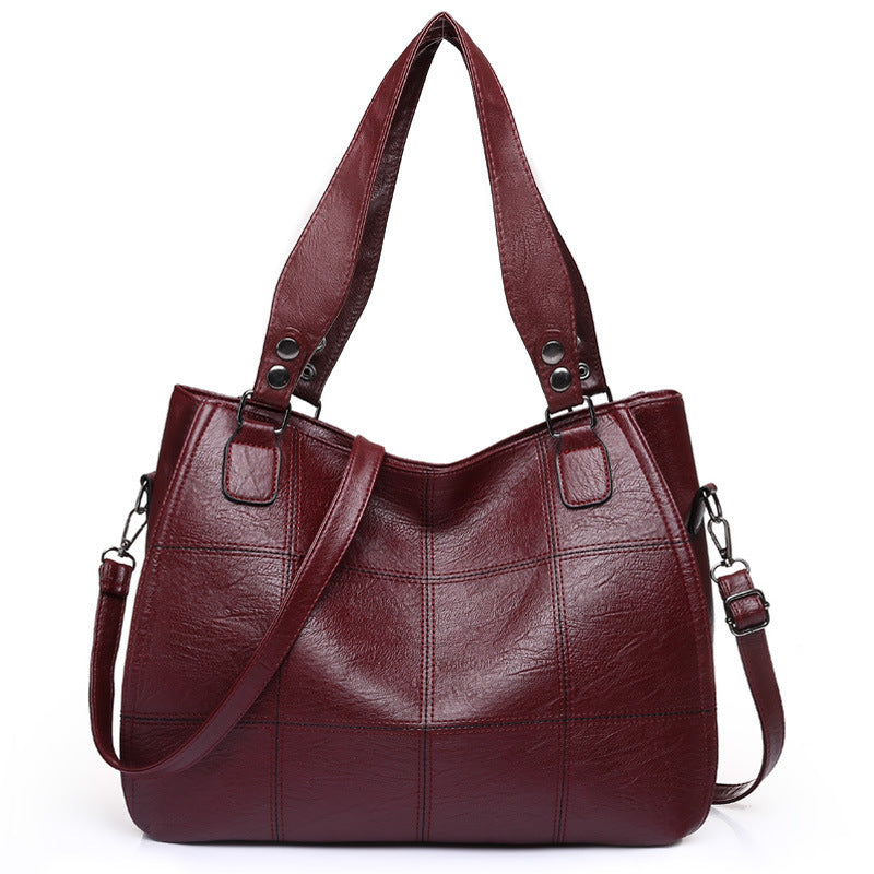 Large Capacity Middle-aged Women's Bag Korean Style Shoulder Bag Shoulder Bag