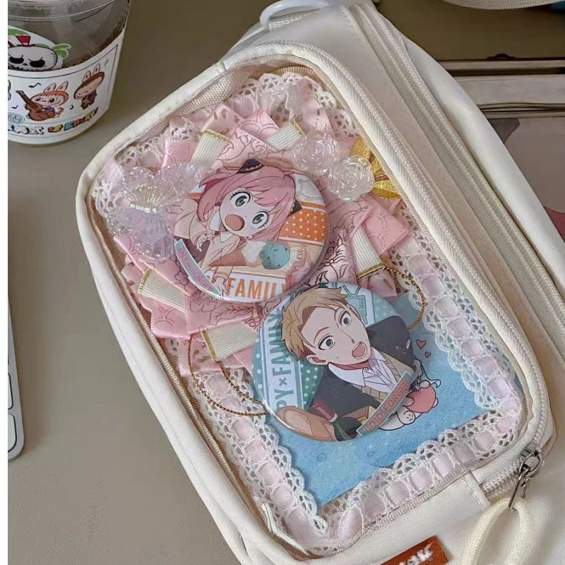 Girl's Beautiful Student Waist Casual All-match Messenger Bag