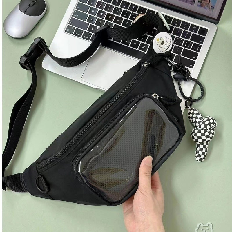 Girl's Beautiful Student Waist Casual All-match Messenger Bag