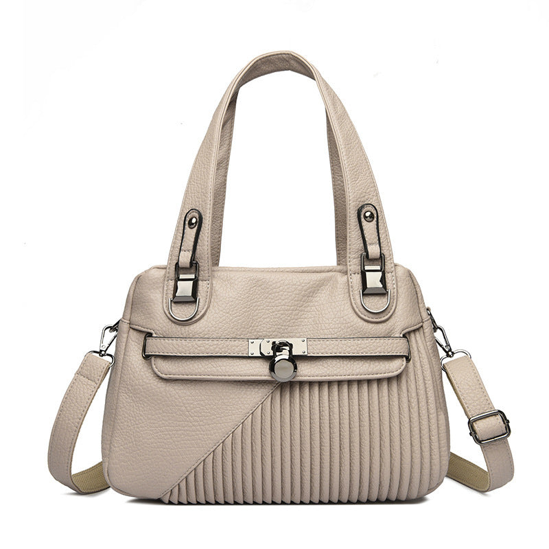 Special-interest Design Bag Tide Large Capacity Stitching