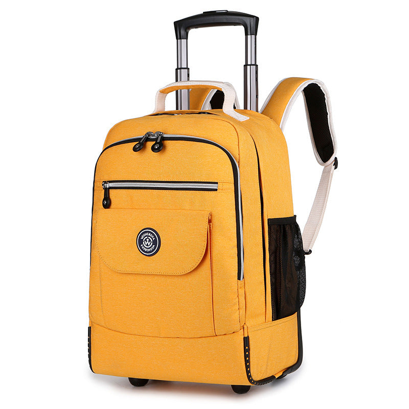 Ultra-light Back Pull Dual-purpose Trolley Backpack