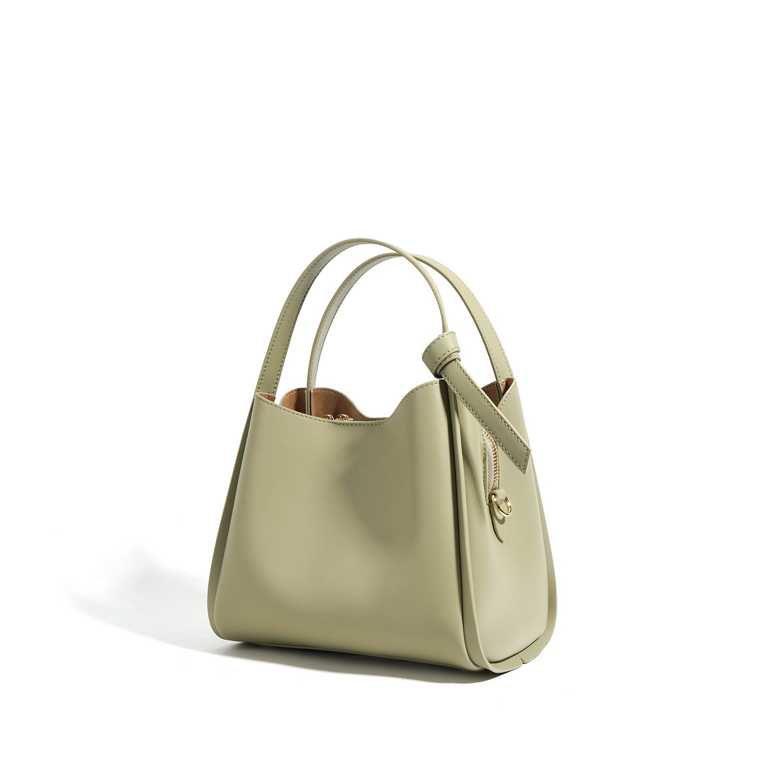 Simple Fashion Commuter All-matching Genuine Leather Shoulder Crossbody Handbag