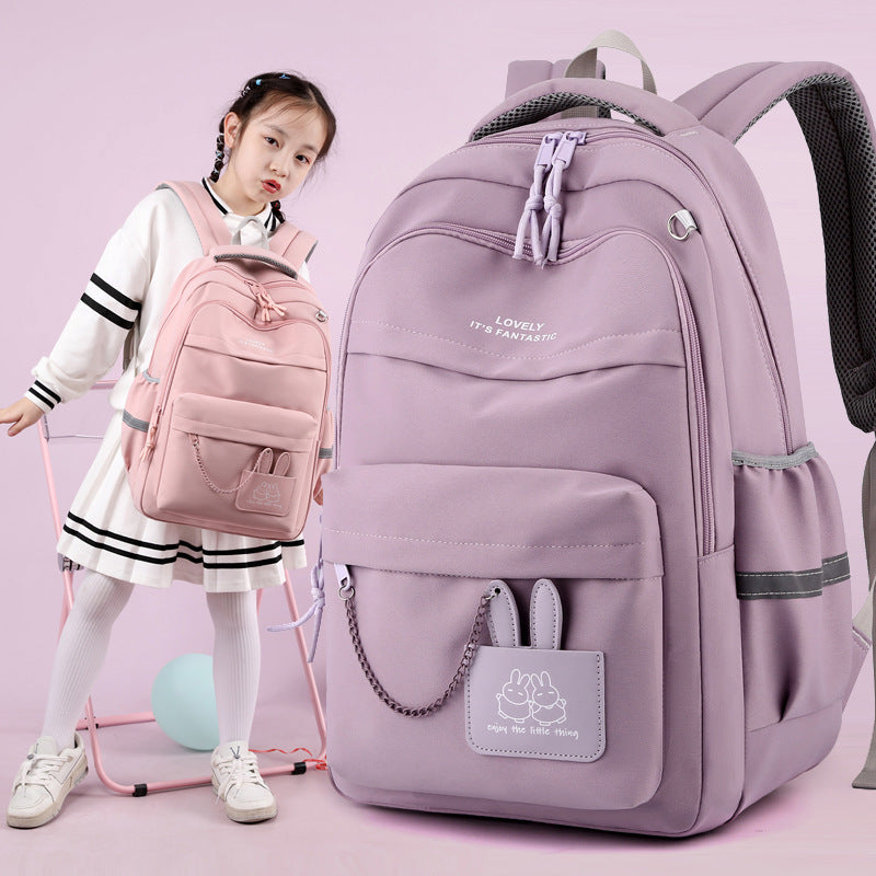 Leisure Travel Backpack New Cute Junior High School Student Schoolbag