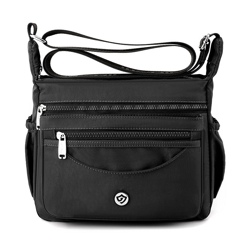 Trendy Women's Shoulder Lightweight Waterproof Nylon Cloth Bag
