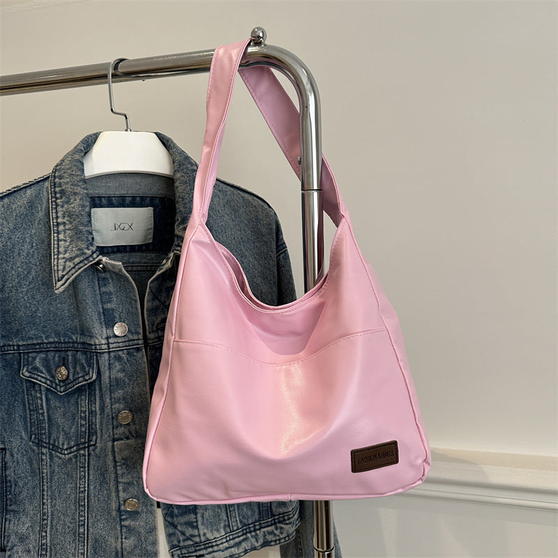 Retro Tote Bag Women's Large Capacity Korean Style
