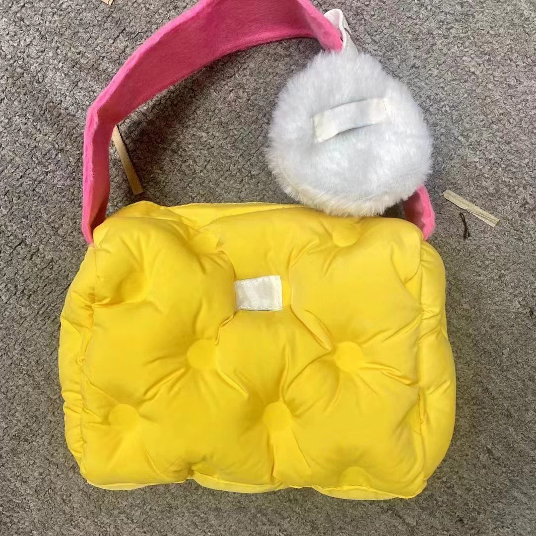 Plush Cute Down Cheese Steamed Stuffed Bun Wake Up Naturally
