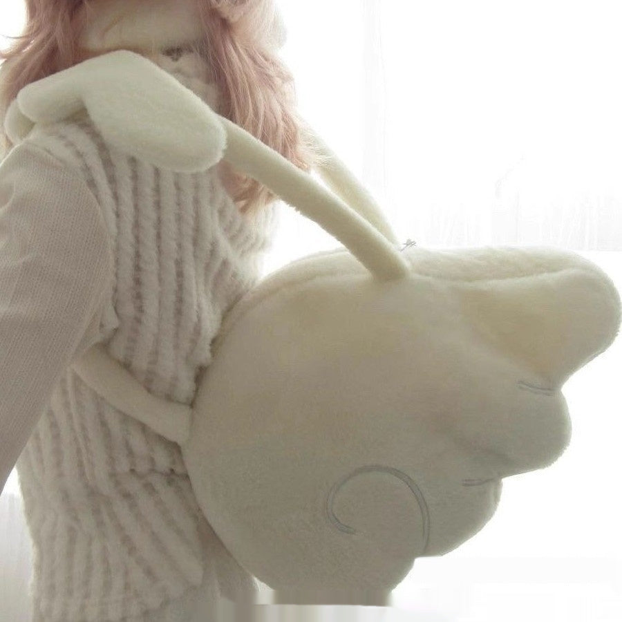 Ladies Fashion New Angel Plush Wings Style Bag