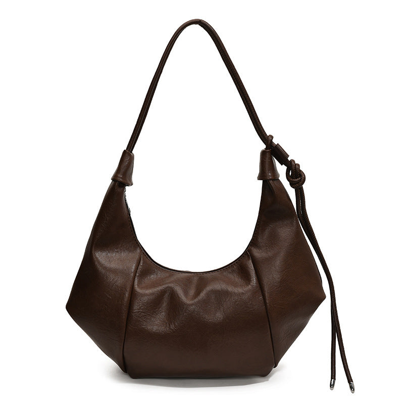 Retro Dumpling Bag Women's Lazy Large Capacity