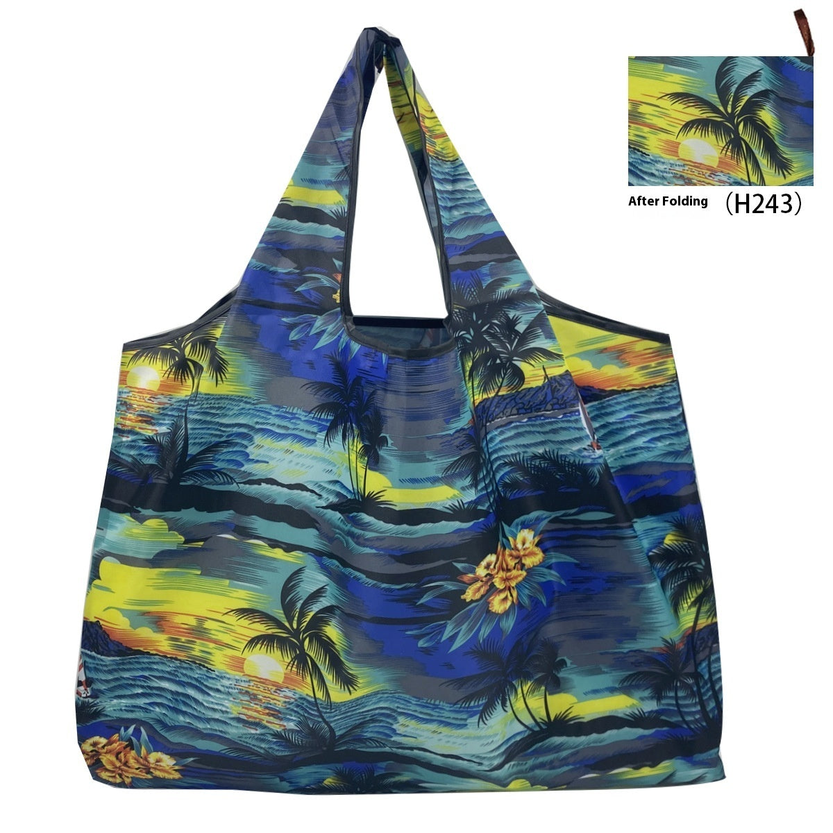 Fashion Oxford Cloth Reusable Folding Bag