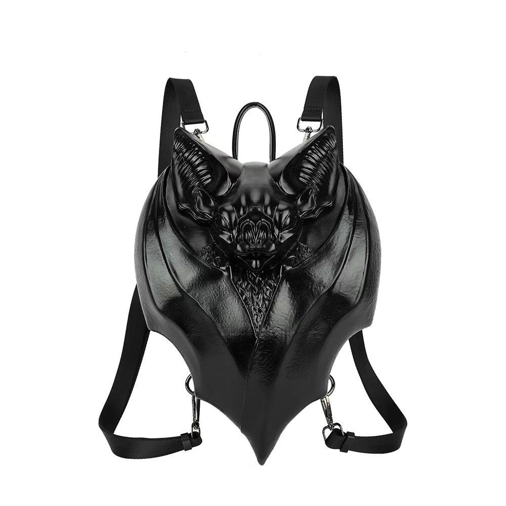 Gothic Style Dark Bat-shaped Chest Bag