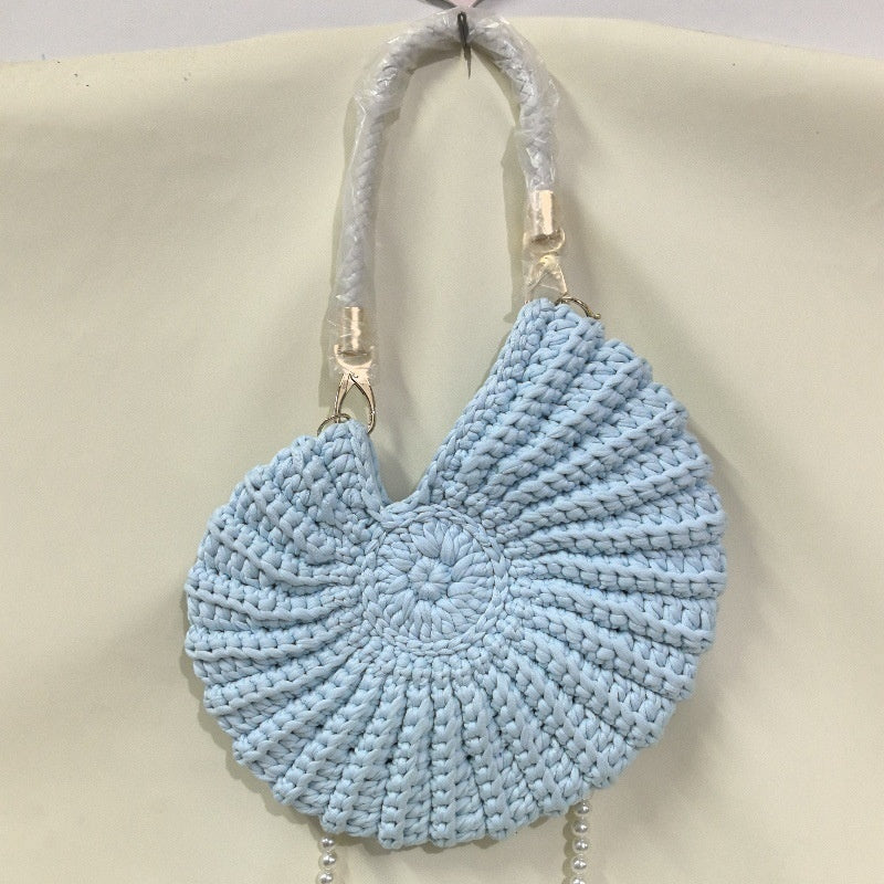 New Handmade Woven Pearl Chain Candy Color Fashion