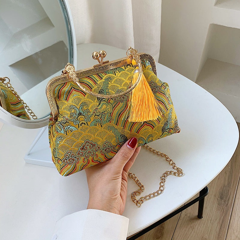 Chinese Style Embroidery Cheongsam Bags Women's Handbag