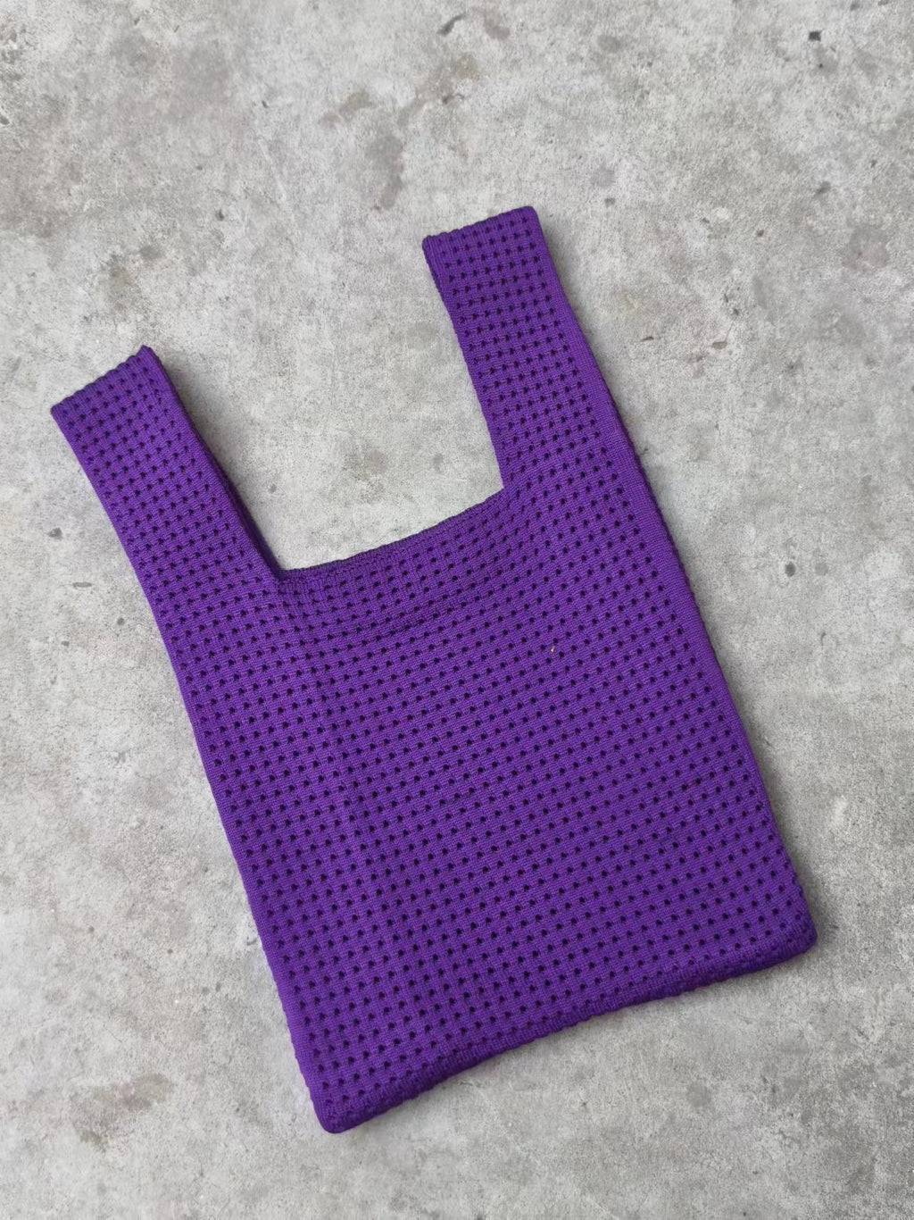 Simple Retro Hollow Knitted Handbag For Women