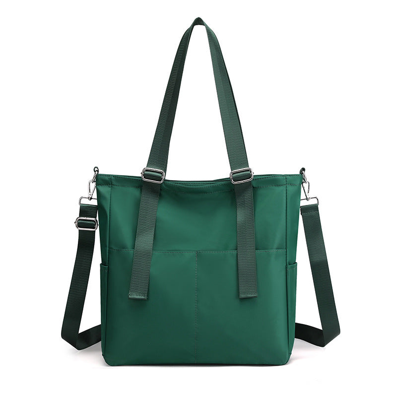 Oxford Cloth Shoulder Bag Large Capacity Casual Tote Bag