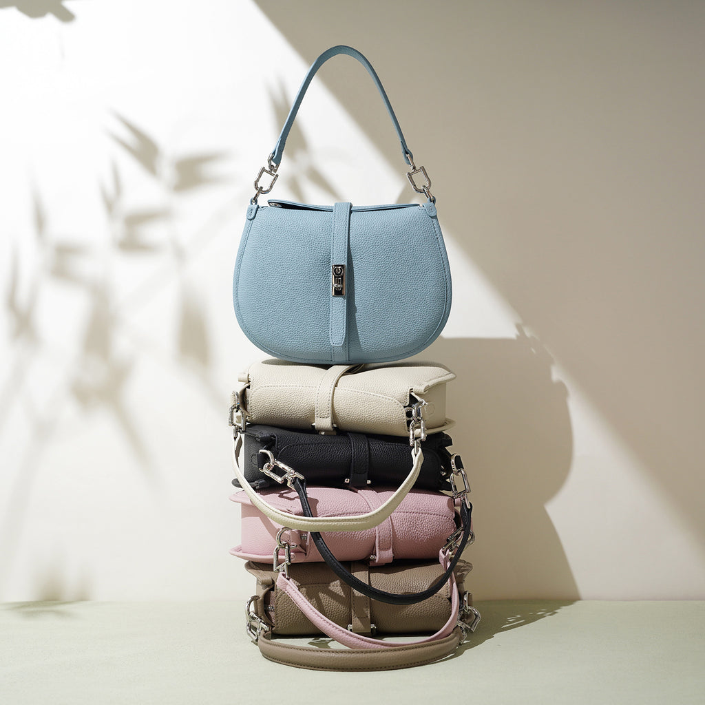 Simple Commute Genuine Leather Messenger Bag