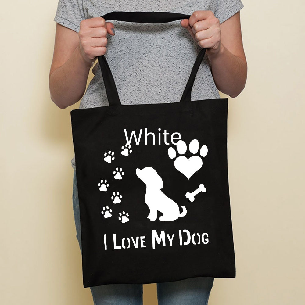 Sausage Cute Pet Dog Printed Canvas Bag
