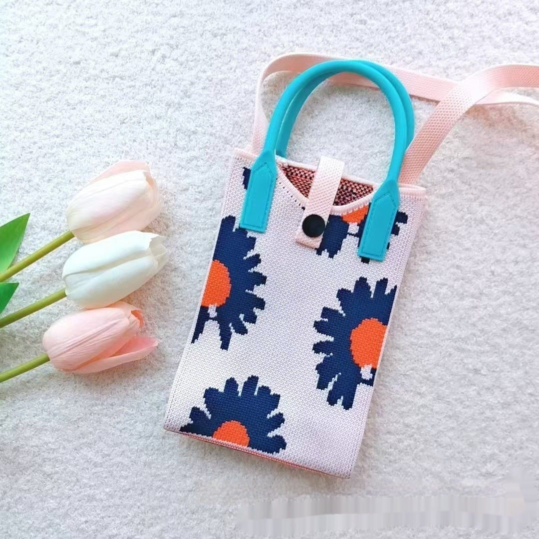 Women's Crossbody Small Cute And Lightweight Four Seasons Striped Handbag