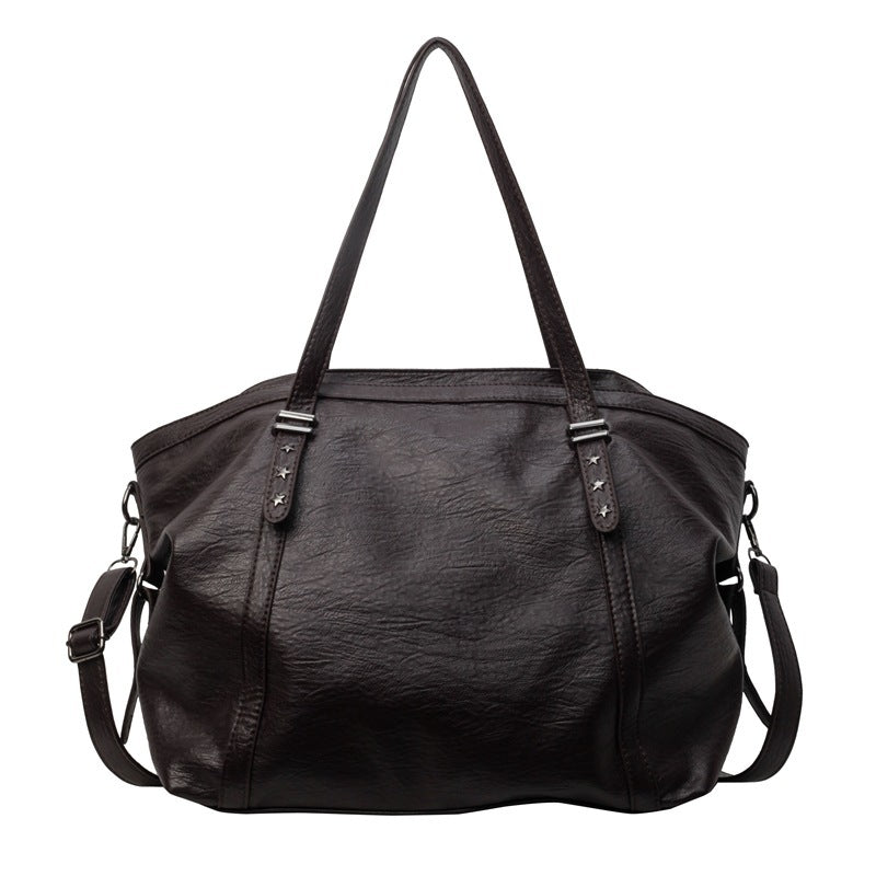 Retro Large Capacity Fashion Shoulder Messenger Bag