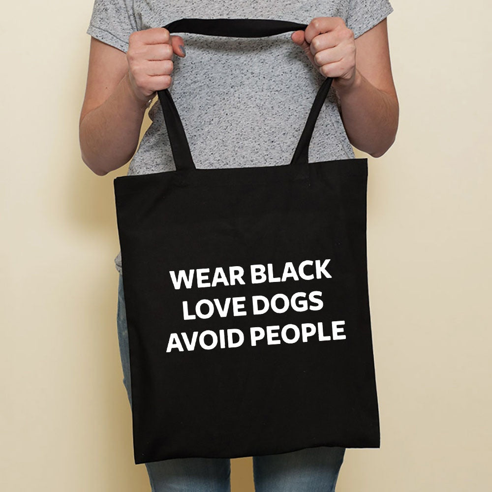 Sausage Cute Pet Dog Printed Canvas Bag