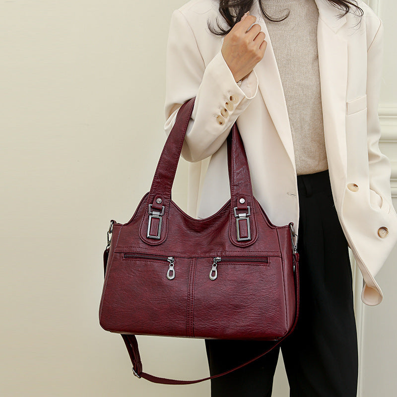 Fashion Backpack European And American Retro Women's Backpack