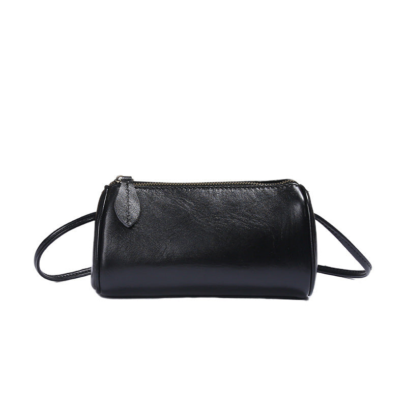 Fashionable And Exquisite First Layer Small Cowhide Crossbody Bag Women