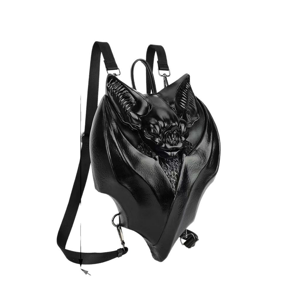 Gothic Style Dark Bat-shaped Chest Bag