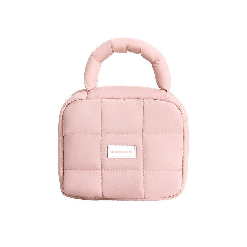 Women's Fashion New Puff Square Storage Bag