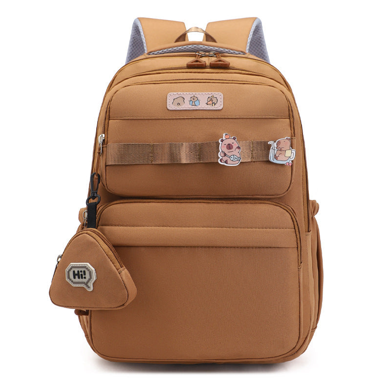 Large Capacity Leisure Simple Schoolbag Female Primary School Junior High School
